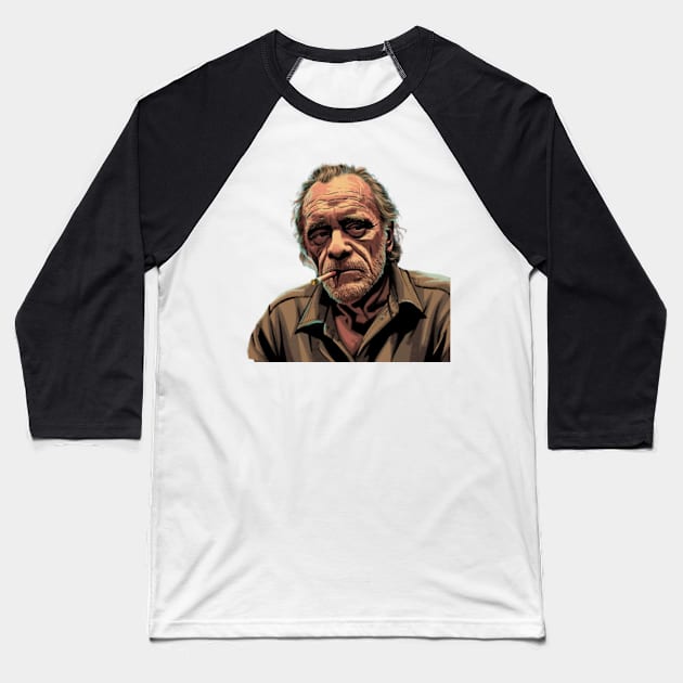 Bukowski Baseball T-Shirt by TshirtMA